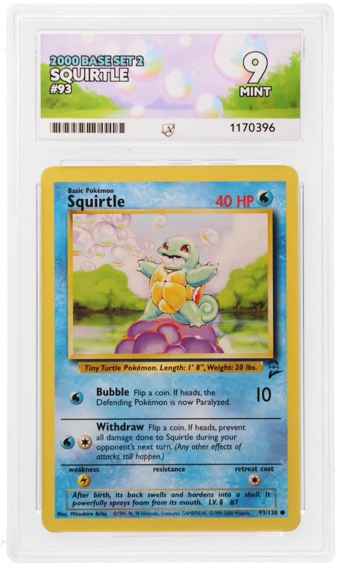 ACE 9 Squirtle Base Set 2 93/130