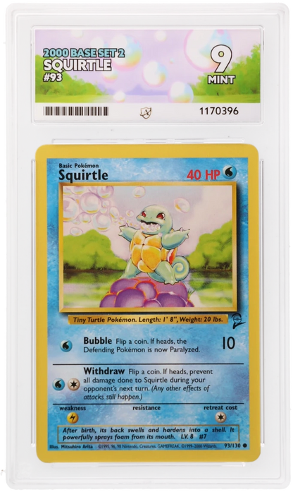 ACE 9 Squirtle Base Set 2 93/130