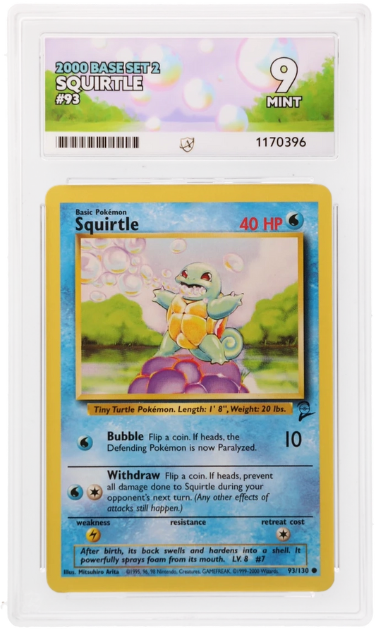 ACE 9 Squirtle Base Set 2 93/130