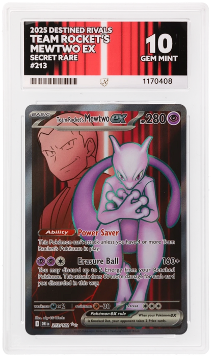 ACE 10 Team Rocket's Mewtwo 213/182