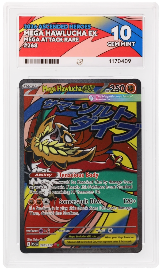 ACE 10 Hawlucha EX 268/217