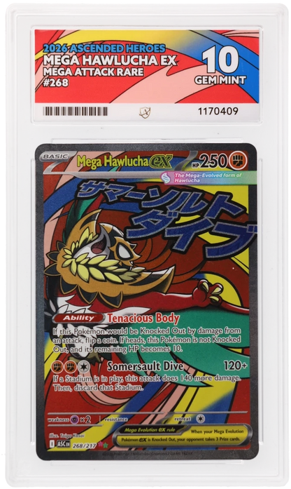 ACE 10 Hawlucha EX 268/217