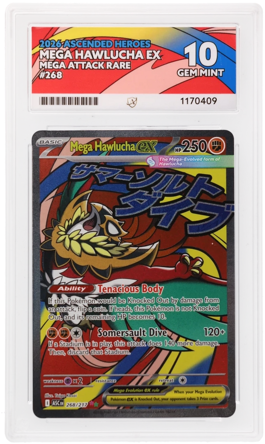 ACE 10 Hawlucha EX 268/217