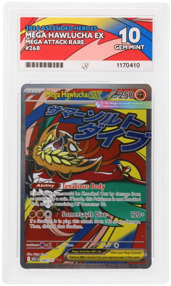 ACE 10 Hawlucha EX 268/217