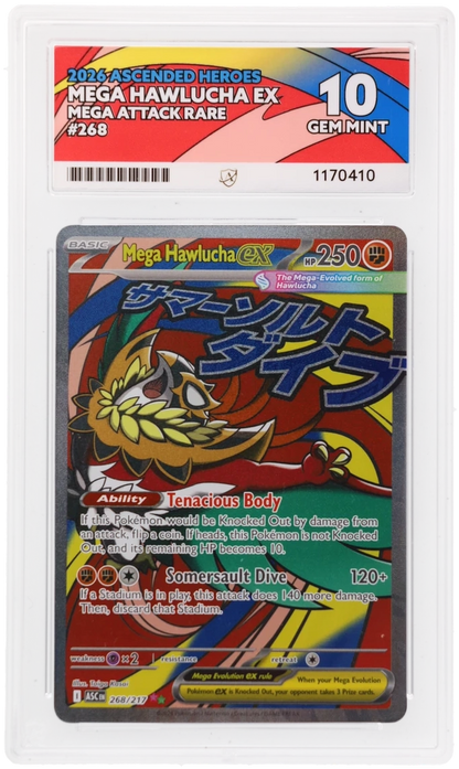 ACE 10 Hawlucha EX 268/217