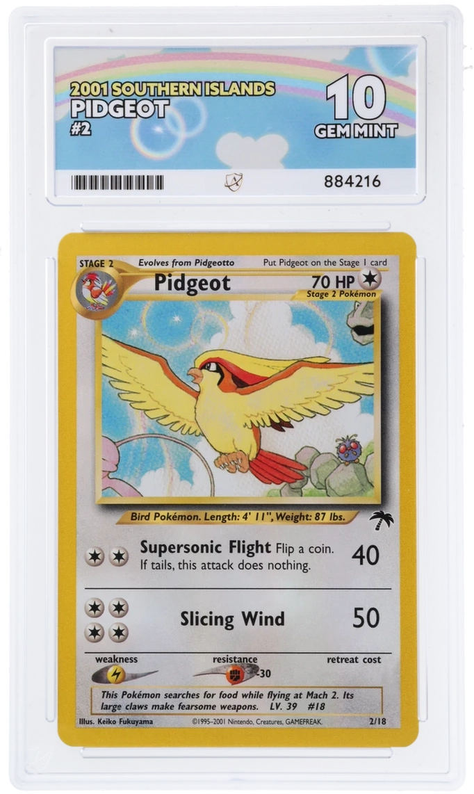 ACE 10 Pidgeot Southern Islands 2/18 (Pop 1)