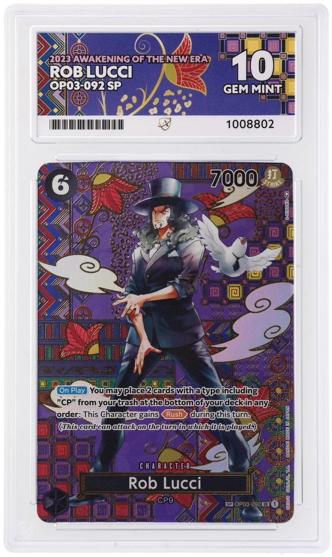 ACE 10 Rob Lucci OP03-092 SP
