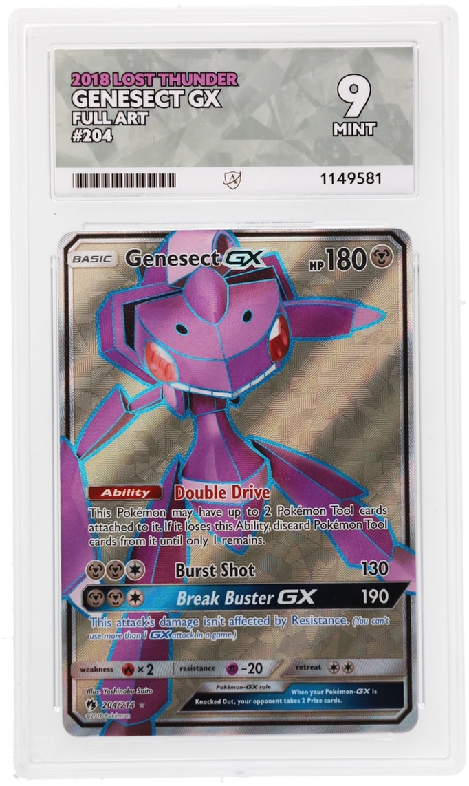 ACE 9 Genesect GX 204/214