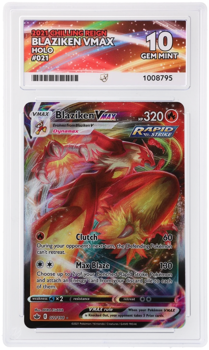 ACE 10 Blaziken Vmax 021/198