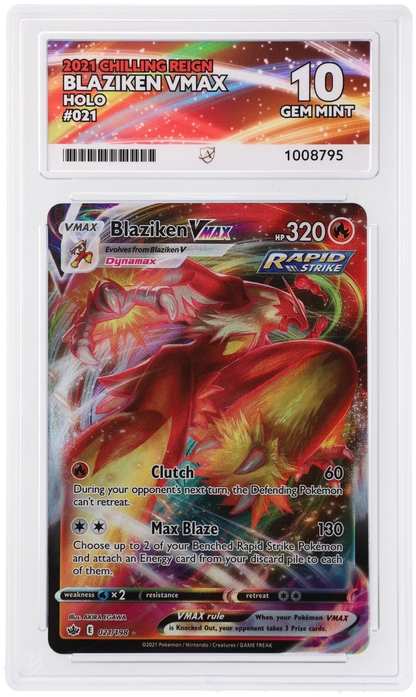 ACE 10 Blaziken Vmax 021/198