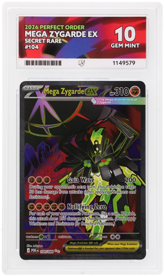 ACE 10 Mega Zygarde EX 104/088