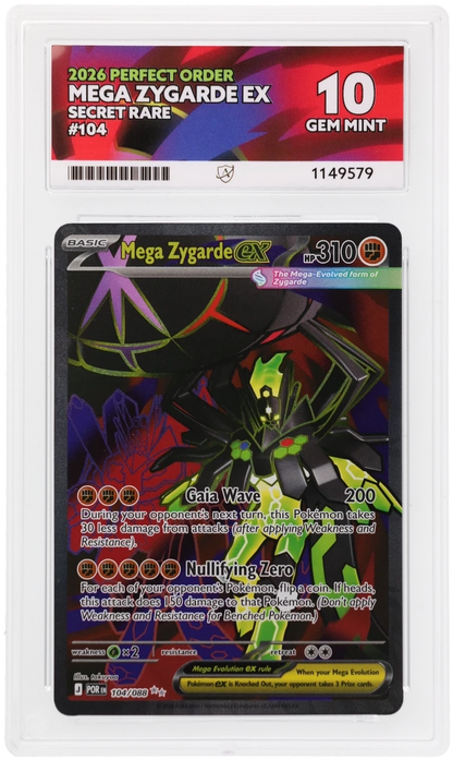 ACE 10 Mega Zygarde EX 104/088