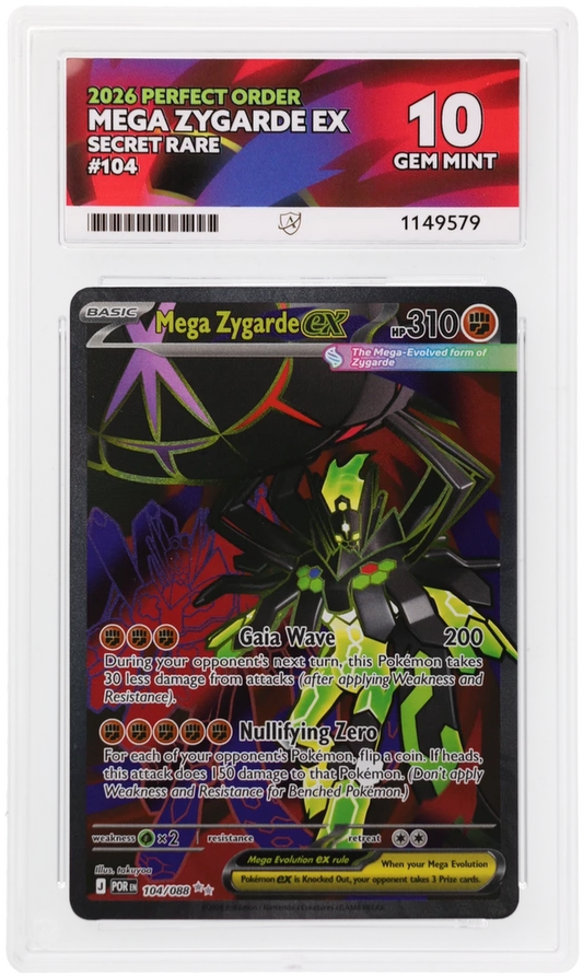 ACE 10 Mega Zygarde EX 104/088