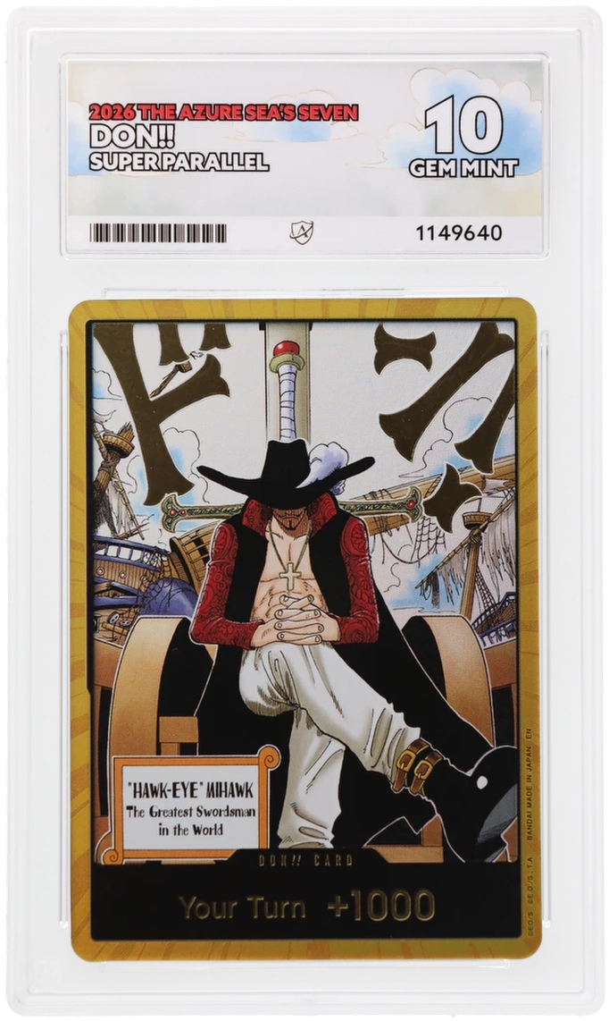 ACE 10 DON! Super Parallel Mihawk