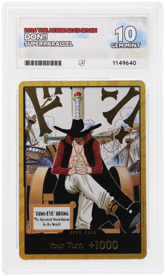 ACE 10 DON! Super Parallel Mihawk