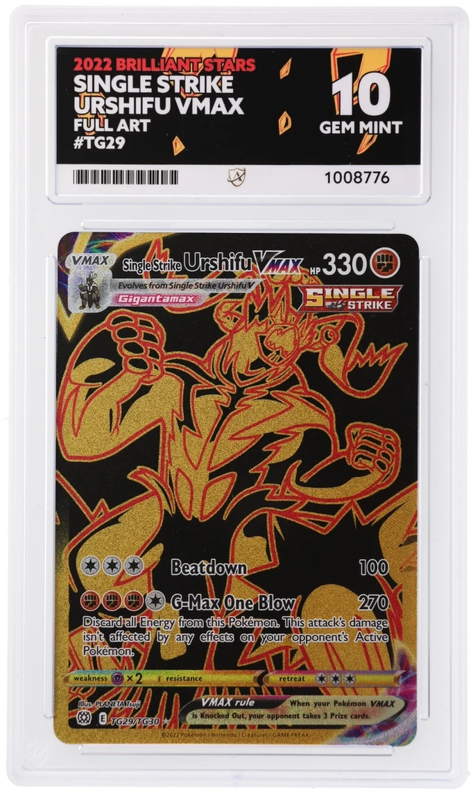 ACE 10 Single Strike Urshifu Max TG29/TG30