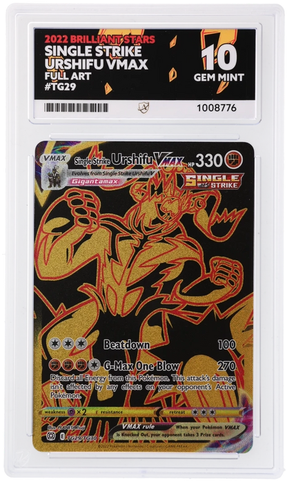 ACE 10 Single Strike Urshifu Max TG29/TG30
