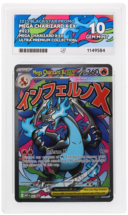 ACE 10 Sequential Pair Mega Charizard 023 & Oricorio 024