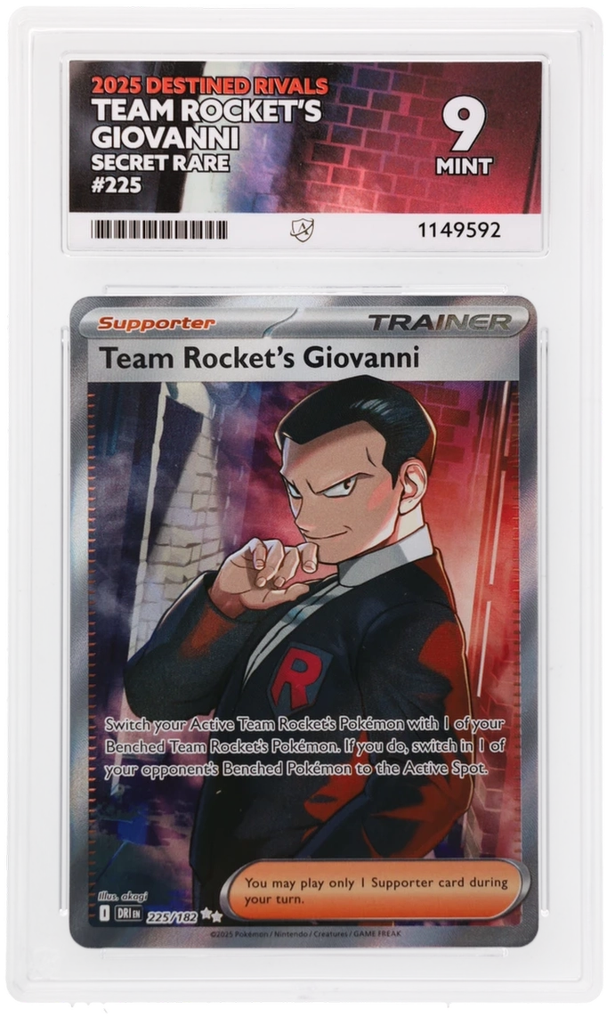 ACE 9 Team Rockets Giovanni 225/182