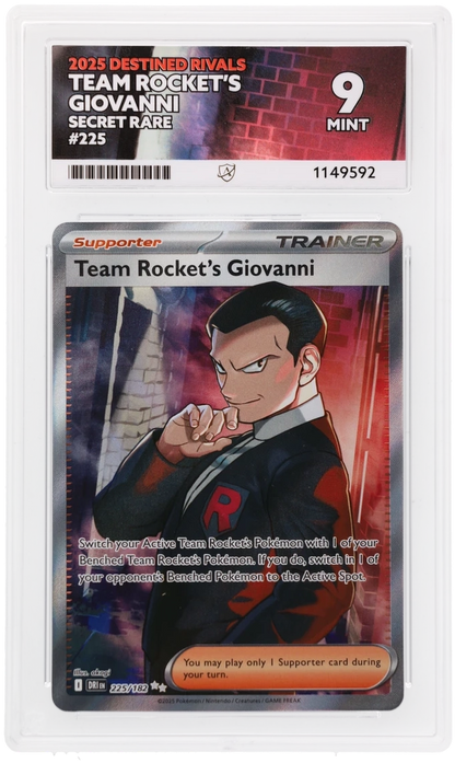 ACE 9 Team Rockets Giovanni 225/182