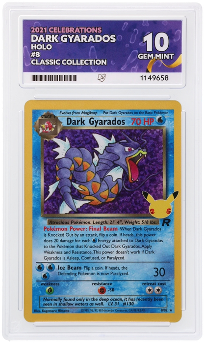 ACE 10 Sequential Dark Gyarados & Shinning Magikarp