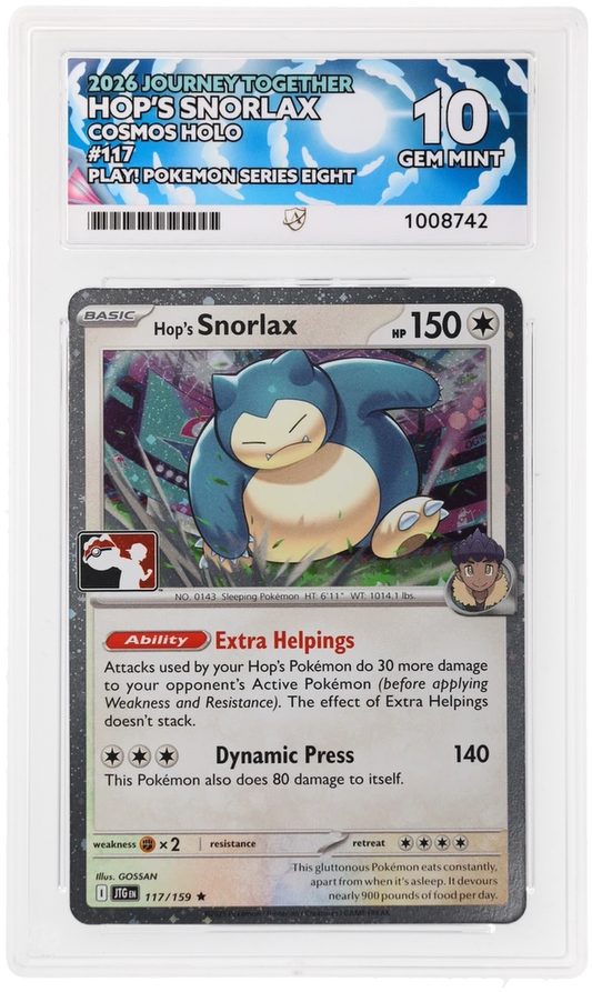 ACE 10 Hop's Snorlax 117/159