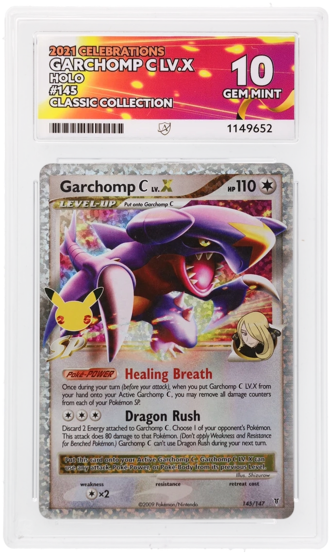 ACE 10 Garchomp C LV X 145/147