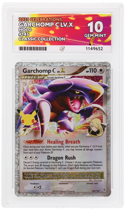 ACE 10 Garchomp C LV X 145/147