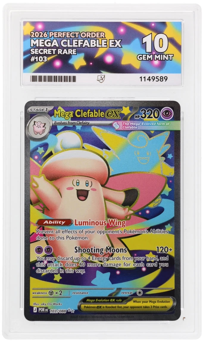 ACE 10 Mega Clefable EX 103/088