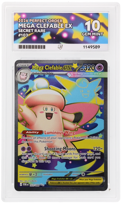 ACE 10 Mega Clefable EX 103/088