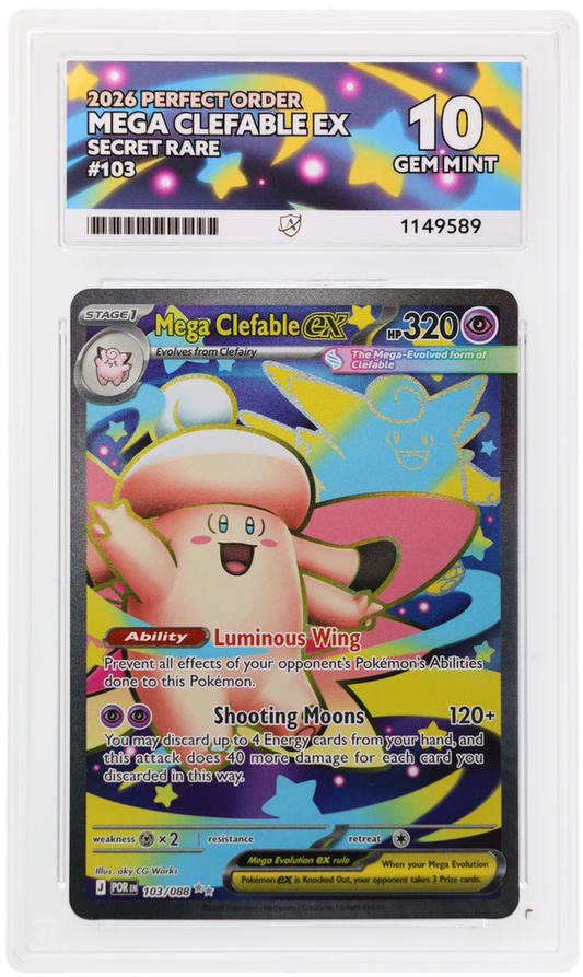 ACE 10 Mega Clefable EX 103/088