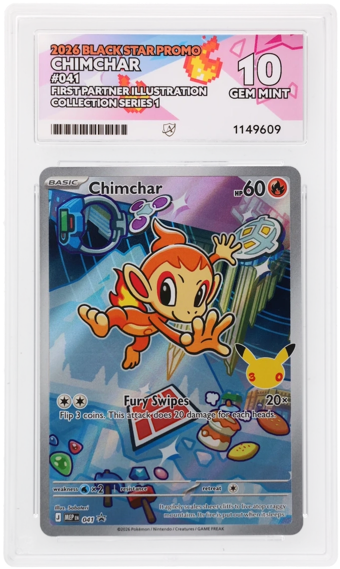 ACE 9 Sequential Turtwig ACE 10 Chimchar Piplup Sinnoh Set