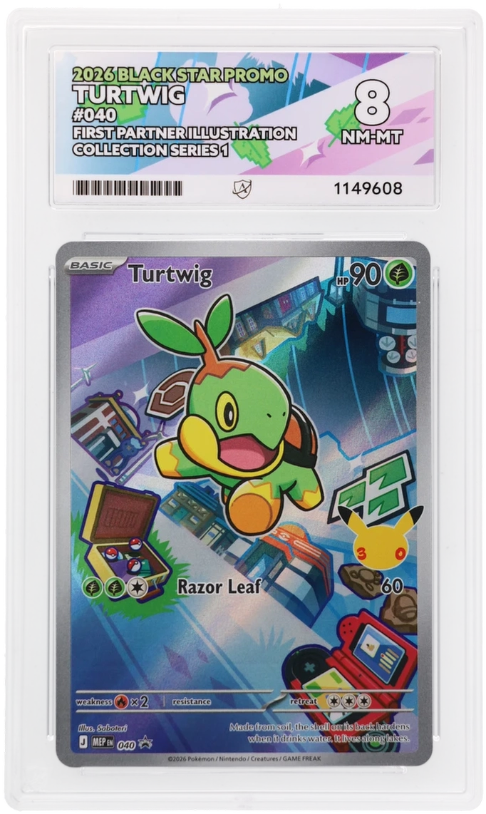 ACE 9 Sequential Turtwig ACE 10 Chimchar Piplup Sinnoh Set
