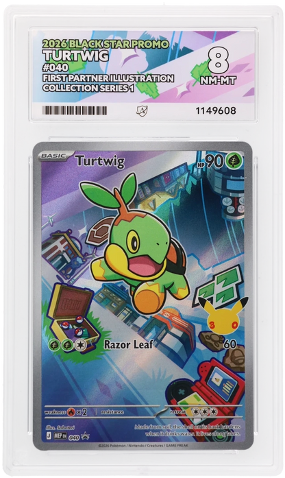 ACE 9 Sequential Turtwig ACE 10 Chimchar Piplup Sinnoh Set