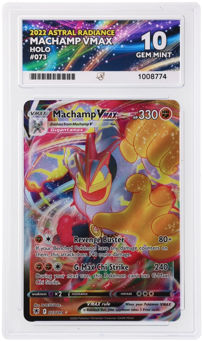 ACE 10 Machamp VMAX 073//189
