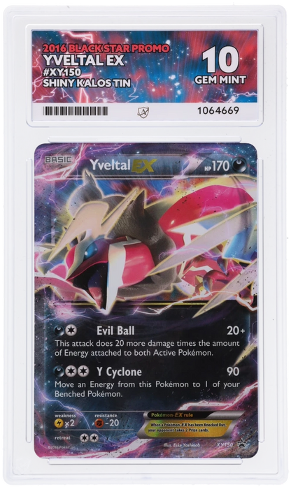 ACE 10 Yveltal EX XY150 (Pop 1)