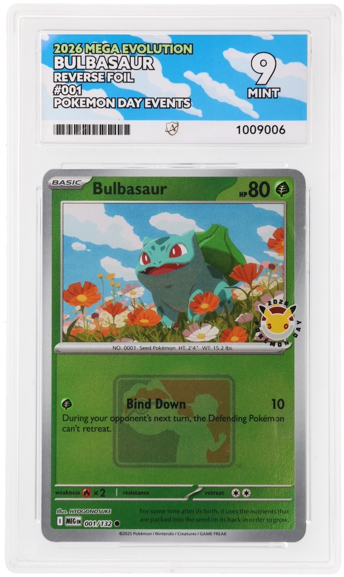 ACE 9 Bulbasaur 001/132