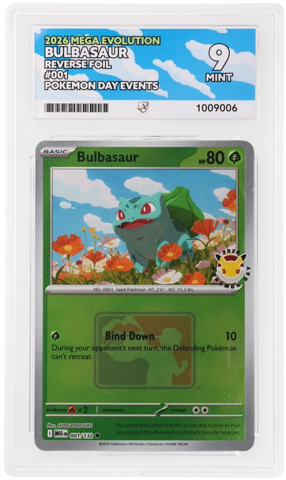 ACE 9 Bulbasaur 001/132