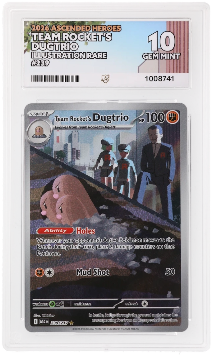 ACE 10 Team Rockets Dugtrio 239/217