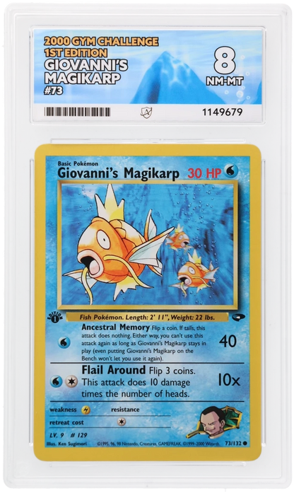 ACE 8 1st Edition Giovanni's Magikarp 73/132