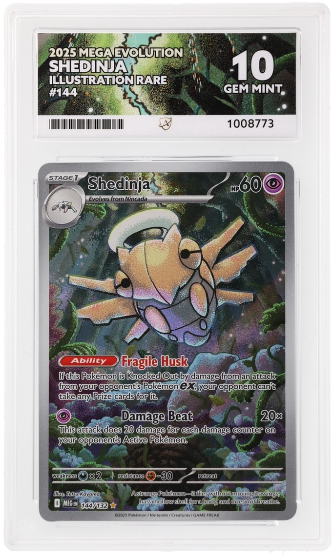 ACE 10 Shedninja 144/132 Ninjask & 137/133 Set