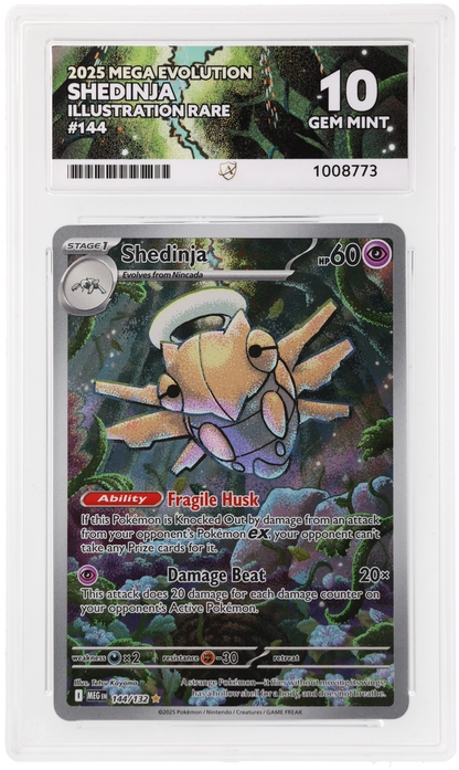 ACE 10 Shedninja 144/132 Ninjask & 137/133 Set