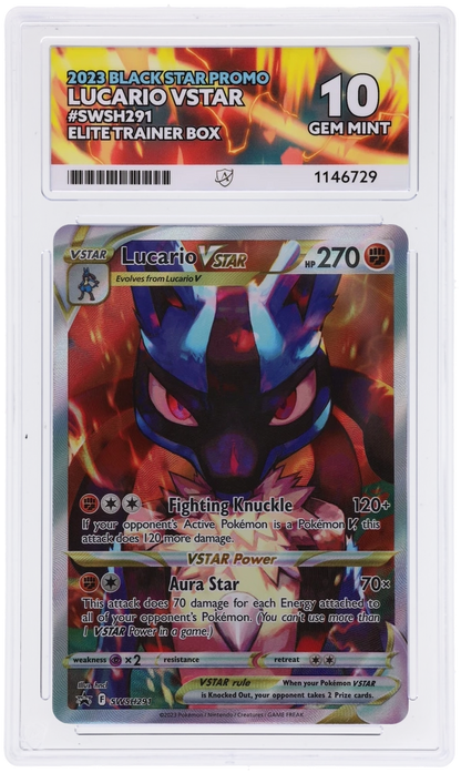 ACE 10 Lucario VStar SHSW291