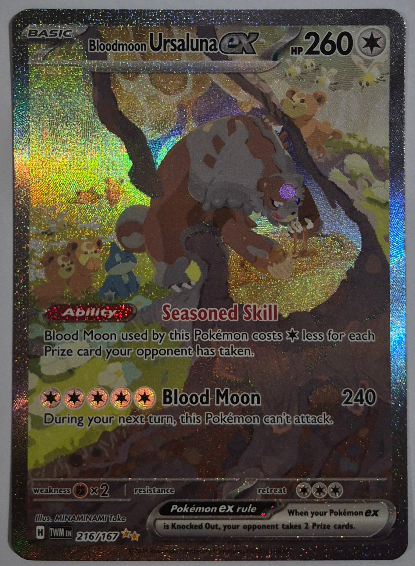 Bloodmoon Ursaluna ex 216/167 (NM)